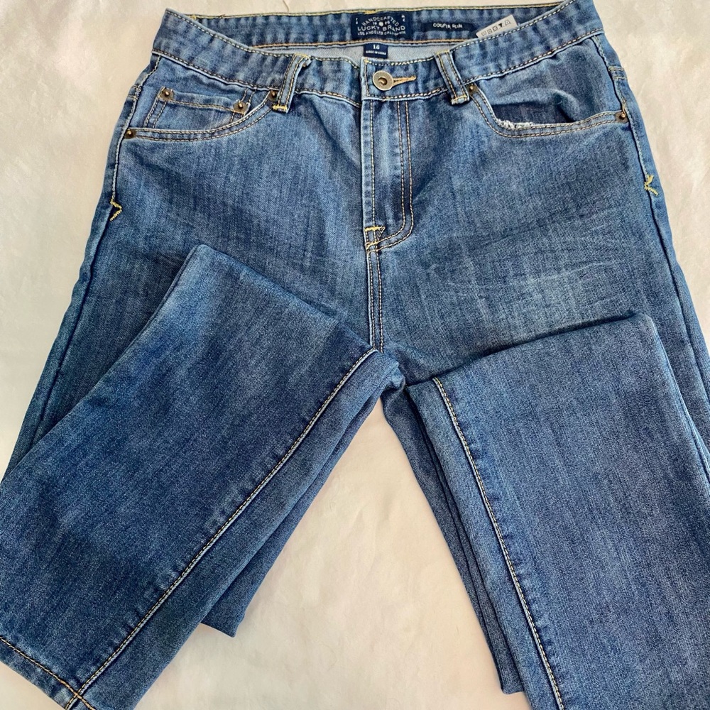 Lucky Brand Cooper Slim Jeans. Girl Sz 16